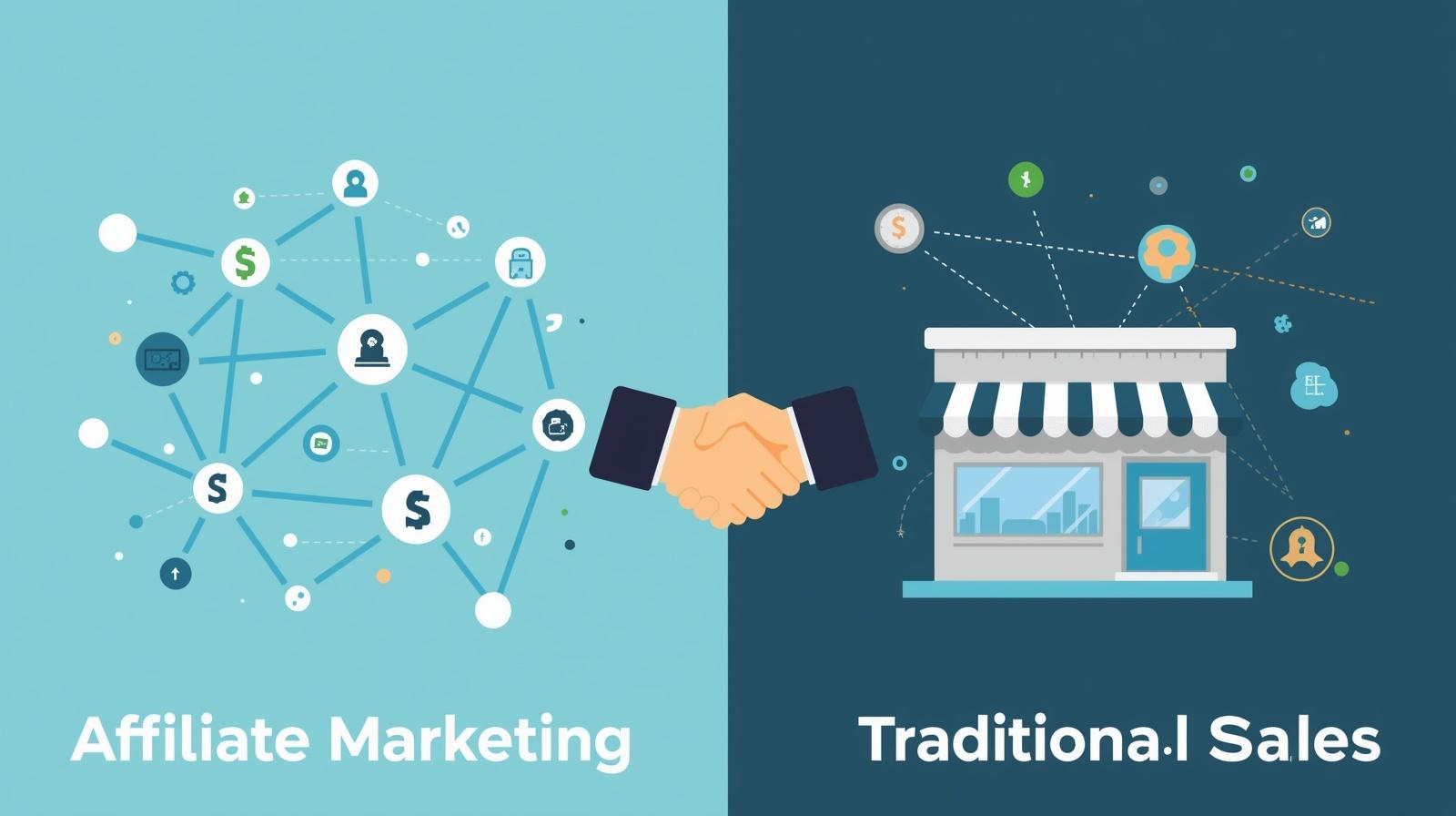 Affiliate Marketing vs Traditional Sales in 2026 Comparison