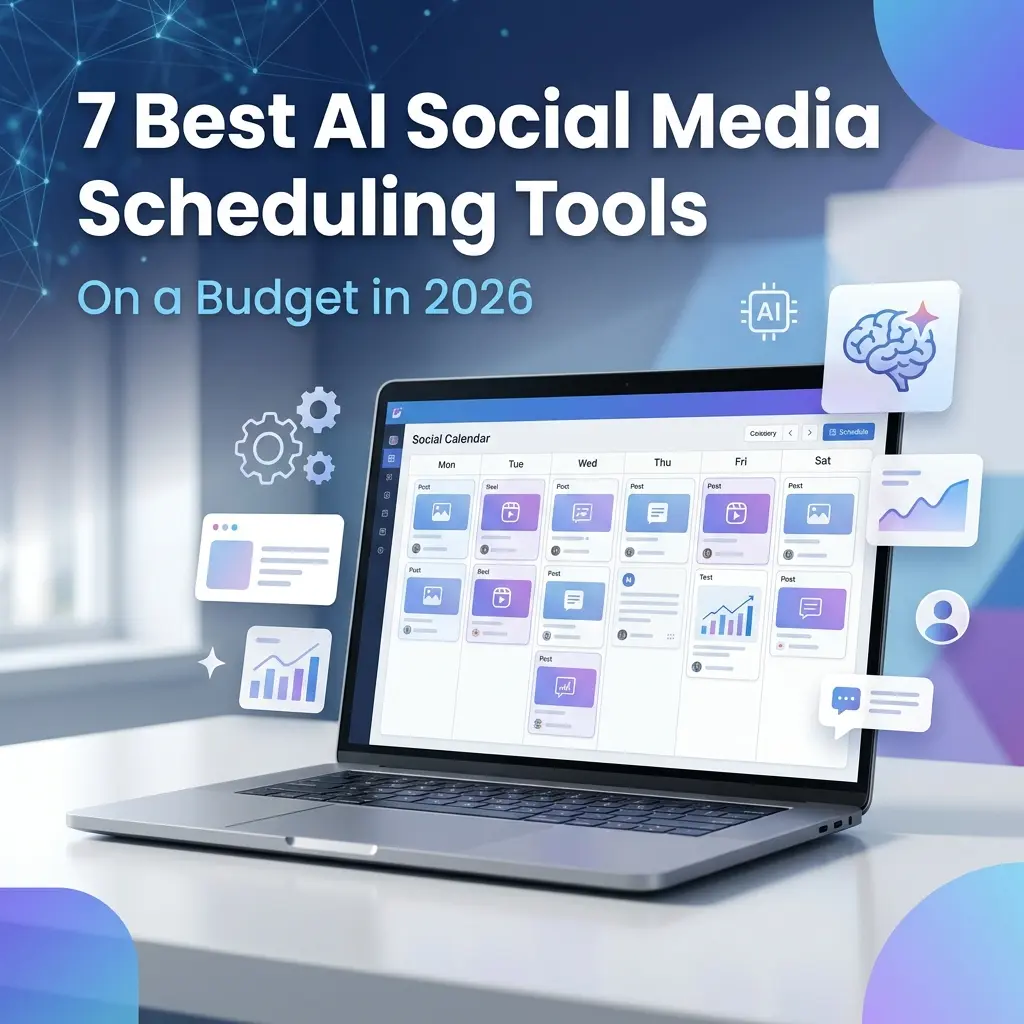 7 Best AI Social Media Scheduling Tools on a Budget in 2026 2 AI social media scheduling tools for managing and scheduling posts