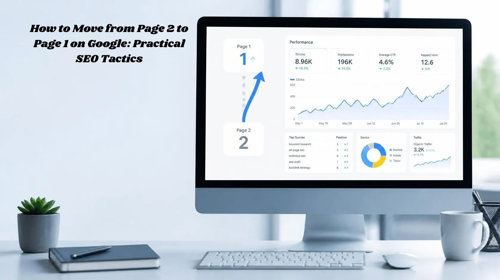 How to Move from Page 2 to Page 1 on Google: Practical SEO Tactics 2 How to move from page 2 to page 1 on Google using SEO tactics